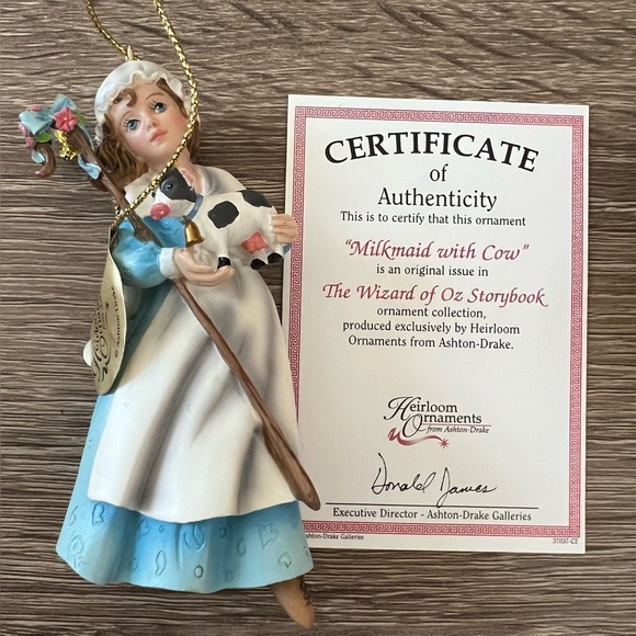 Set of 6 “The Wizard of Oz Storybook” Ornaments - Picture 8 of 9